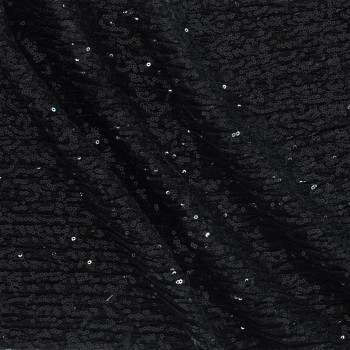 Base irregular lentejuelas negro